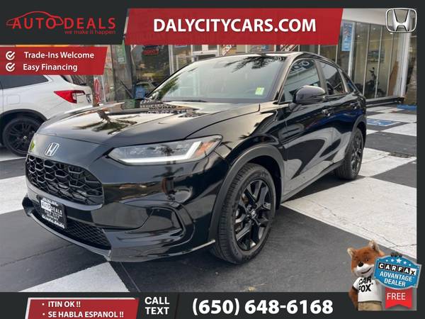 2023 Honda HR-V Sport 4D SUV for $0 Build Credit,