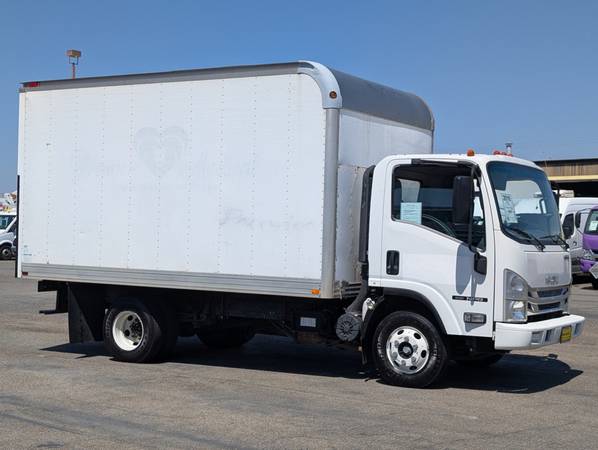 2016 Isuzu NPR 14FT Box Truck for $0 Build Credit,