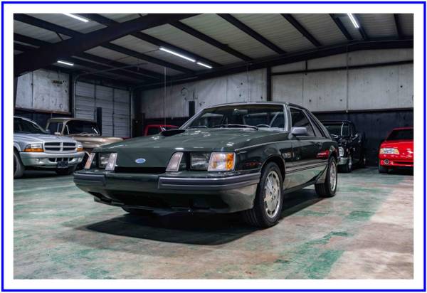 1985 Ford Mustang SVO 2.3L Turbo I-4 5-Speed AC 51K