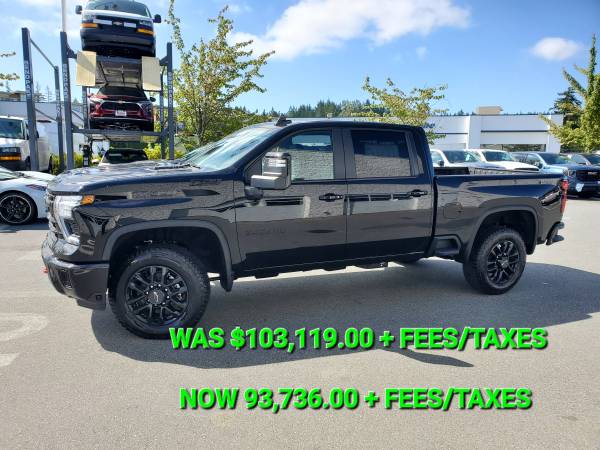 2025 Chevy Silverado 3500 Trail Boss LT - Leather -