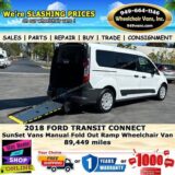 2018 Ford Transit Connect Wheelchair Van for $0 Build Credit,