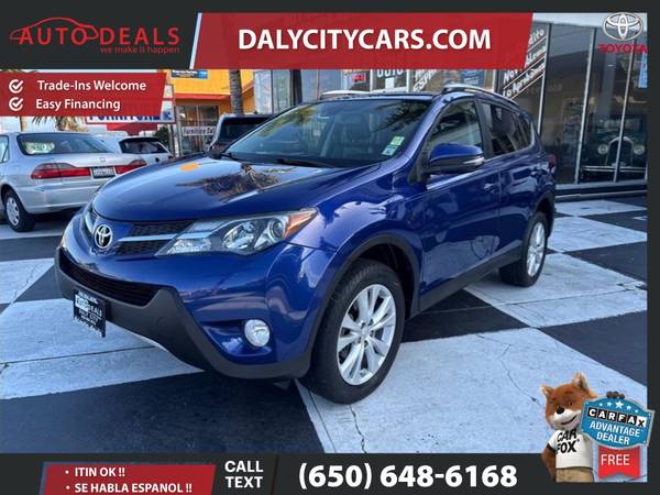 2015 Toyota RAV4 Limited 4D SUV for $0 Build Credit,