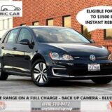 2016 Volkswagen e-Golf SE for $0 Build Credit, Poor Credit,