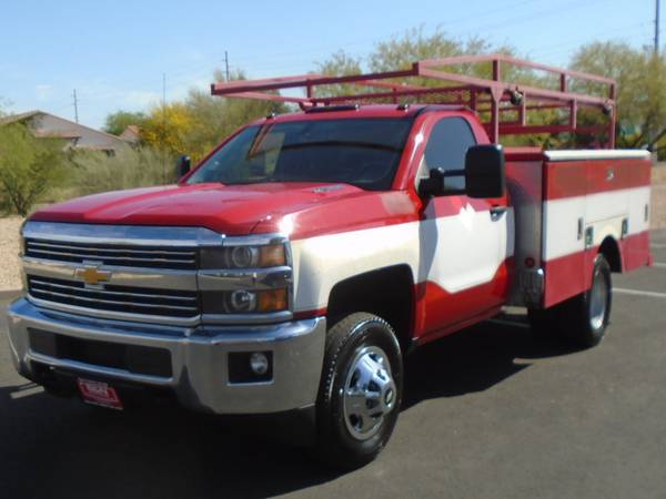 2015 Chevy Silverado 3500 Duramax Utility Bed for $0 Build