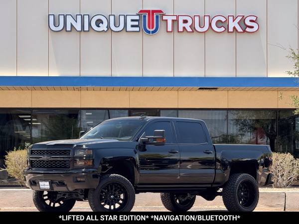 2015 Chevrolet Silverado 1500 LT Crew 4x4 Lifted for $0