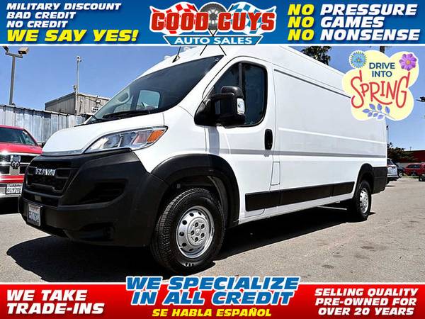 2023 RAM Promaster 3500 High Roof Extended Van 3D for