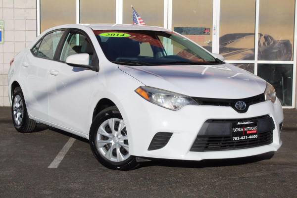 2014 Toyota Corolla L Sedan for $0 Build Credit, Poor