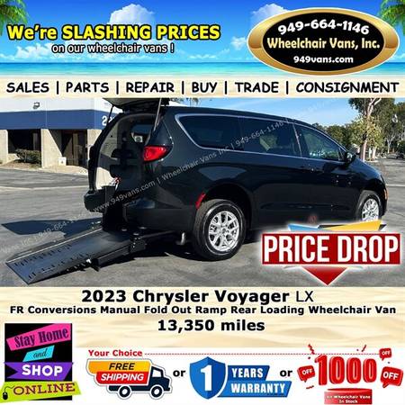 2023 Chrysler Voyager LX for $0 Build Credit, Poor Credit,