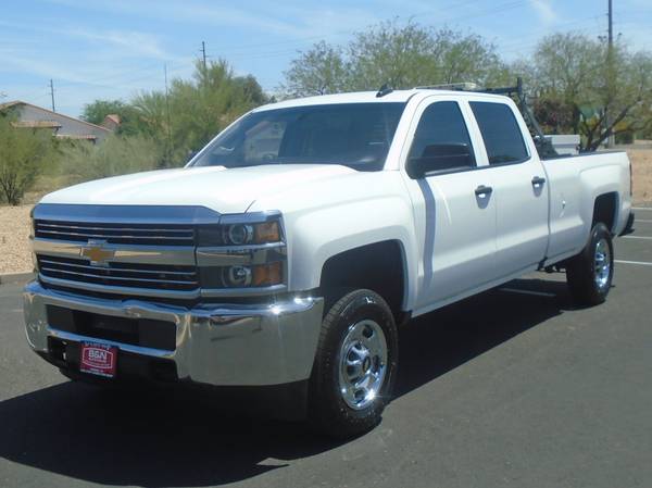 2017 Chevy Silverado 2500 Crew Cab Long Bed Work Truck