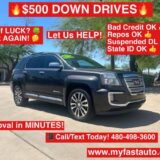 2016 GMC Terrain SLT for $0 Build Credit, Poor Credit,