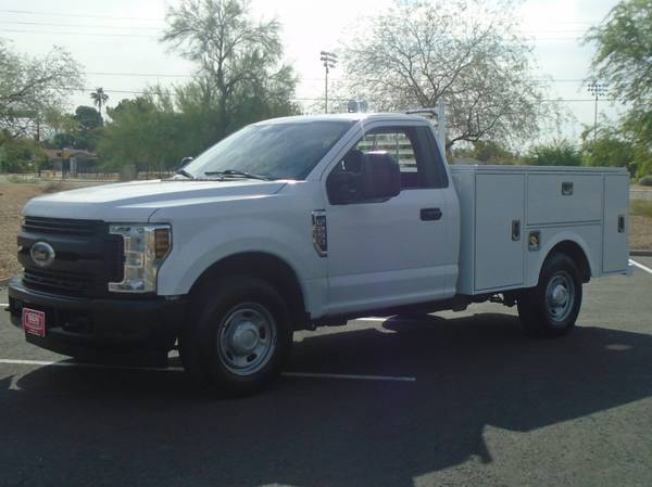 2019 Ford F250 XL Reg Cab Utility Bed Truck for