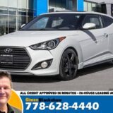 2016 Hyundai Veloster Turbo Leather for $0 Build Credit, Poor