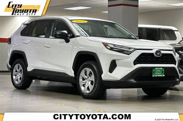 2024 RAV4 LE for $0 Build Credit, Poor Credit, Bad