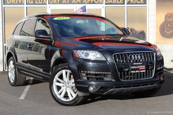 2015 Audi Q7 3.0T Premium Plus for $0 Build Credit,