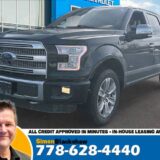 2015 Ford F-150 Platinum for $0 Build Credit, Poor Credit,