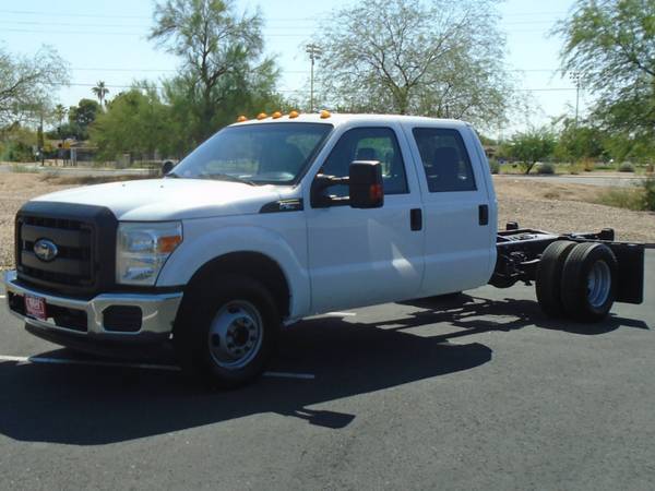 2016 Ford F350 Crew Cab Chassis Work Truck for $0