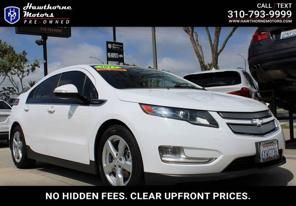 2013 Chevrolet Volt 5dr Hatchback for $0 Build Credit, Poor