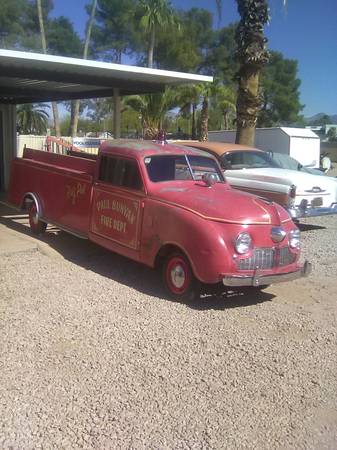 1948 Crosley Fire Truck for $0 Build Credit, Poor Credit,