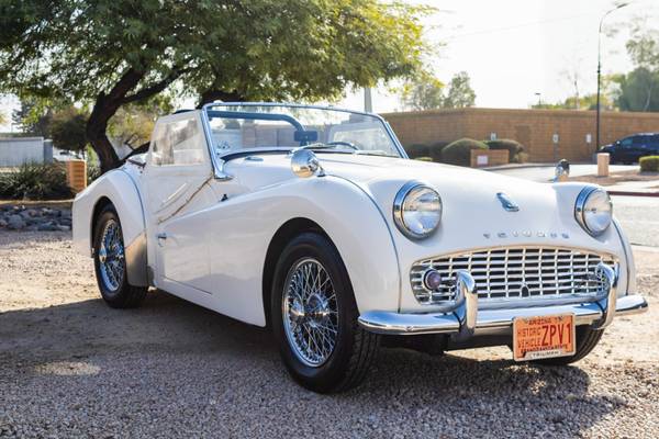 1959 Triumph TR3 for $0 Build Credit, Poor Credit, Bad