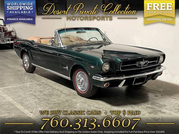 1964 Ford Mustang Convertible for $0 Build Credit, Poor Credit,