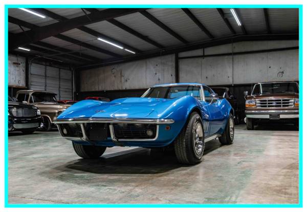 1969 Chevrolet Corvette Roadster 427 Auto for $0 Build Credit,