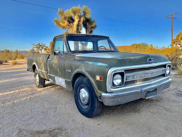 1969 Chevy C20 Long Bed 350 V8 for $0 Build