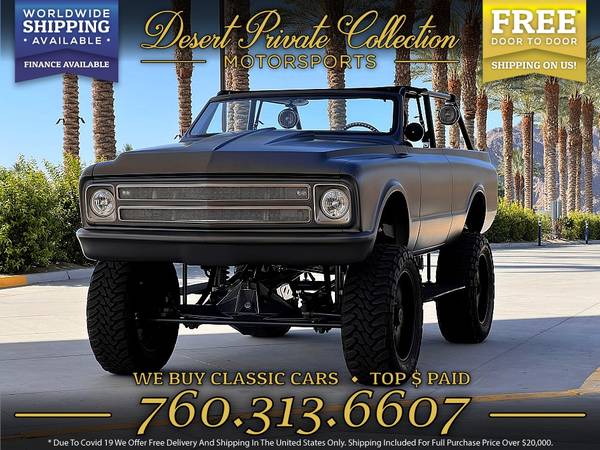 1972 Chevrolet Blazer 300K RestoMod LS9 Supercharged Convertible for $0