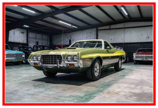 1972 Ford Ranchero GT 351C Automatic AC for $0 Build