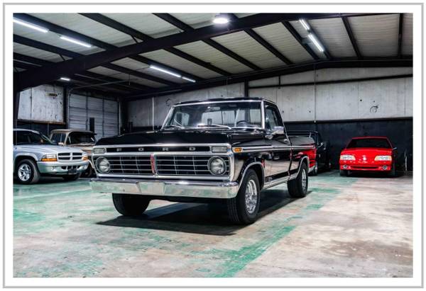 1973 Ford F100 Ranger XLT SWB for $0 Build Credit,