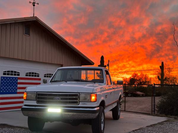 1990 Ford F250 XLT Lariat Long Bed 7.5L for $0