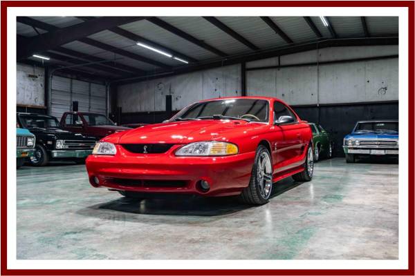 1994 Ford Mustang SVT Cobra 5.0 5-Speed for $0 Build