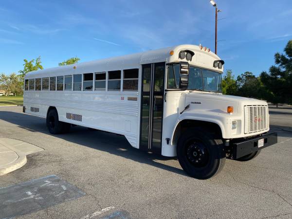 1998 GMC Topkick Bluebird Bus - Gas Trim for $0