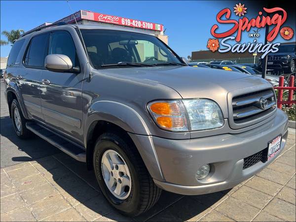 2001 Toyota Sequoia Limited for $0 Build Credit, Poor Credit,