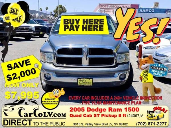 2005 Dodge Ram 1500 ST for $0 Build Credit, Poor