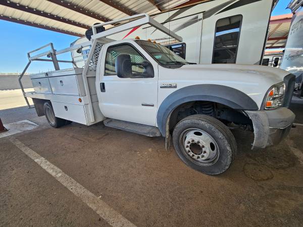 2006 Ford F550 6.8 Diesel Contractor Bed/Rack for $0 Build