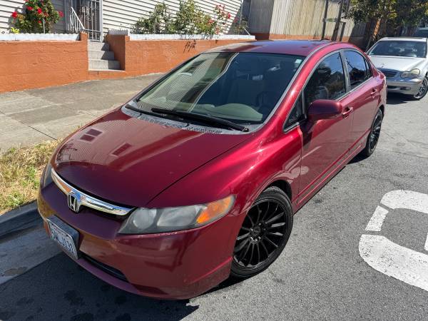 2007 Honda Civic LX Sedan - Smogged, Reliable, New Tires