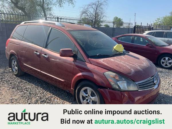 2007 Nissan Quest - Online Auction for $0 Build Credit,