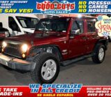2008 Jeep Wrangler Unlimited Sahara for $0 Build Credit, Poor