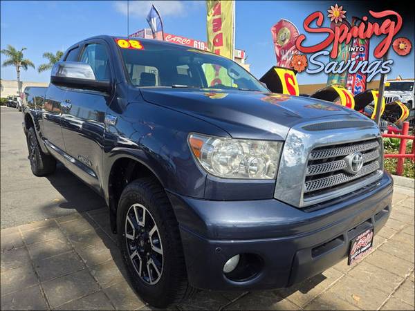 2008 Toyota Tundra Double Cab Limited 4D 6.5' for $0