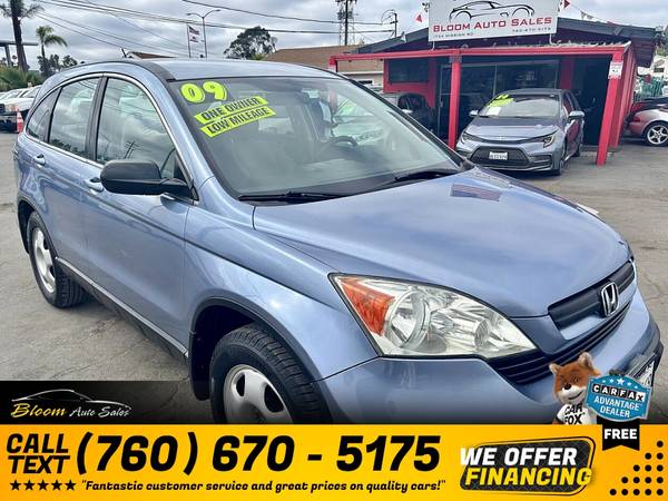 2009 Honda CR-V LXSUV for $0 Build Credit, Poor Credit,