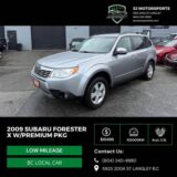 2009 Subaru Forester 2.5X AWD for $0 Build Credit, Poor