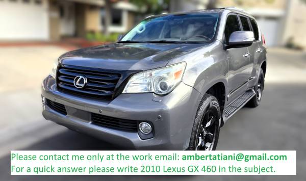 2010 Lexus GX 460 Premium Fully Loaded with Mark Levinson