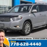 2010 Toyota Highlander Hybrid Limited for $0 Build Credit, Poor