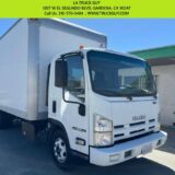 2011 Isuzu NPR-HD 18' Moving Box Truck with 6ft Aluminum