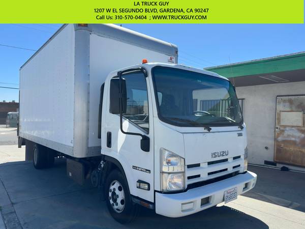 2011 Isuzu NPR-HD 18' Moving Box Truck with 6ft Aluminum