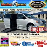 2012 Dodge Grand Caravan Wheelchair Van for $0 Build Credit,