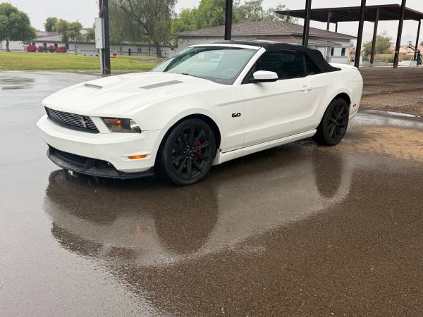2012 Mustang GT Convertible 5.0 Low Miles for $0 Build