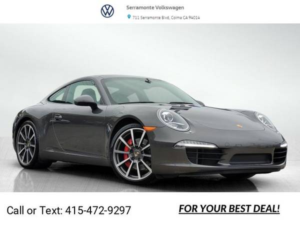 2012 Porsche 911 Carrera S Coupe for $0 Build Credit,