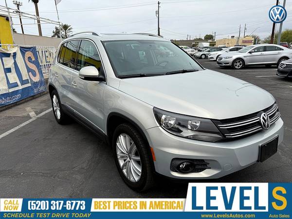2012 Volkswagen Tiguan SE with Sunroof and Nav for $0