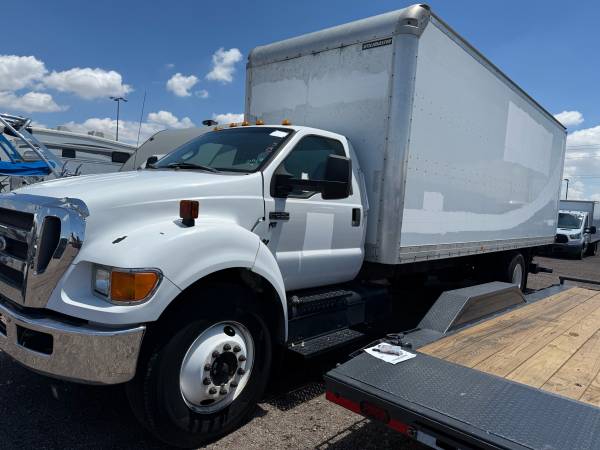 2013 Ford F650 24' Box Truck with $8K Lift Gate